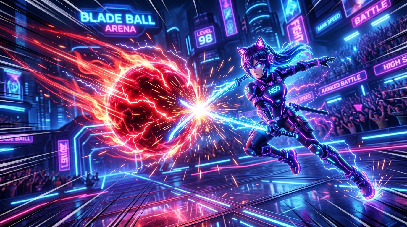 Supersonic Blade Ball Deflect Showdown